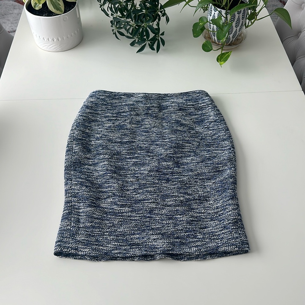 Ann Taylor Petite Tweed Pencil Skirt